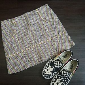 Maje mini tweed skirt